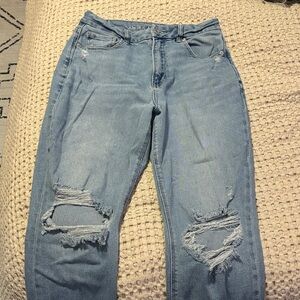 American Eagle Outfitters CURVY MOM JEAN Ripped